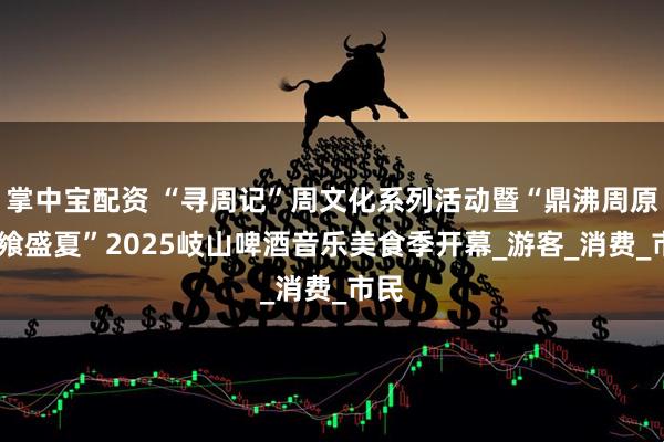 掌中宝配资 “寻周记”周文化系列活动暨“鼎沸周原·乐飨盛夏”2025岐山啤酒音乐美食季开幕_游客_消费_市民